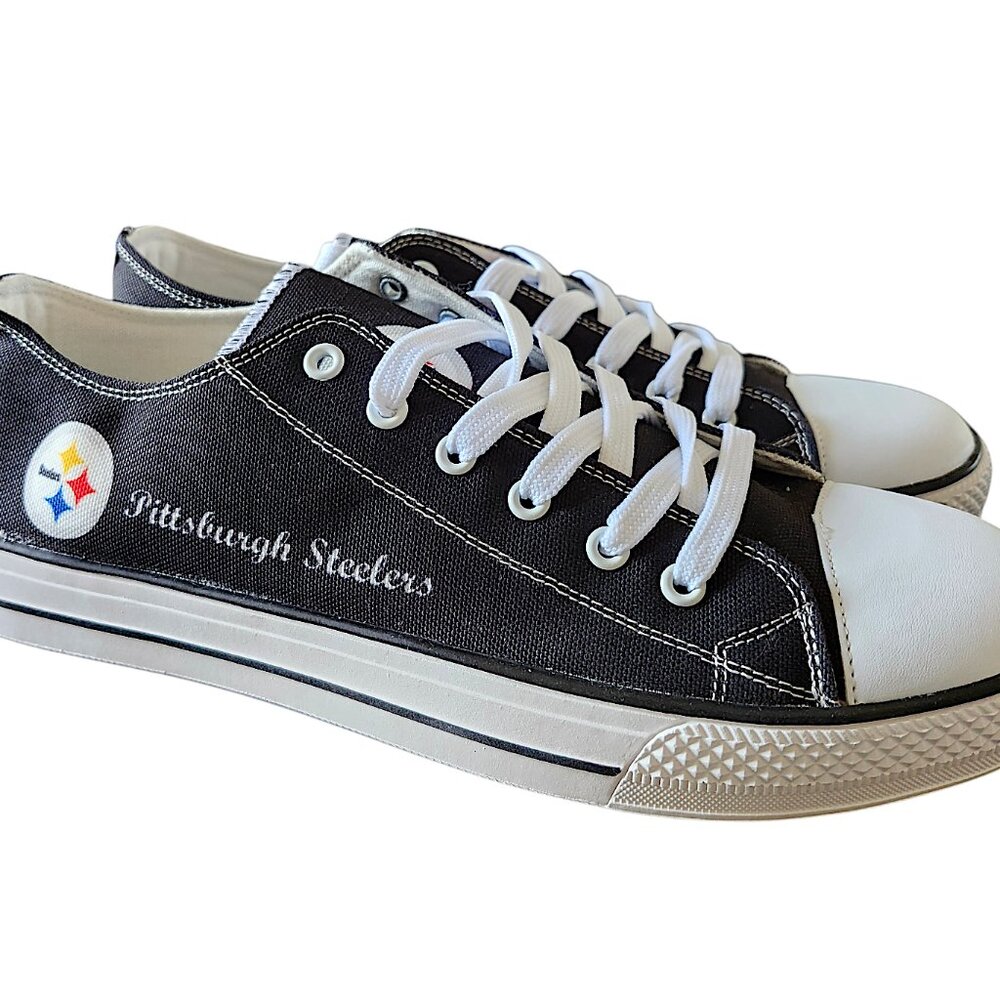 Steelers Low Top Canvas Sneakers Never Worn